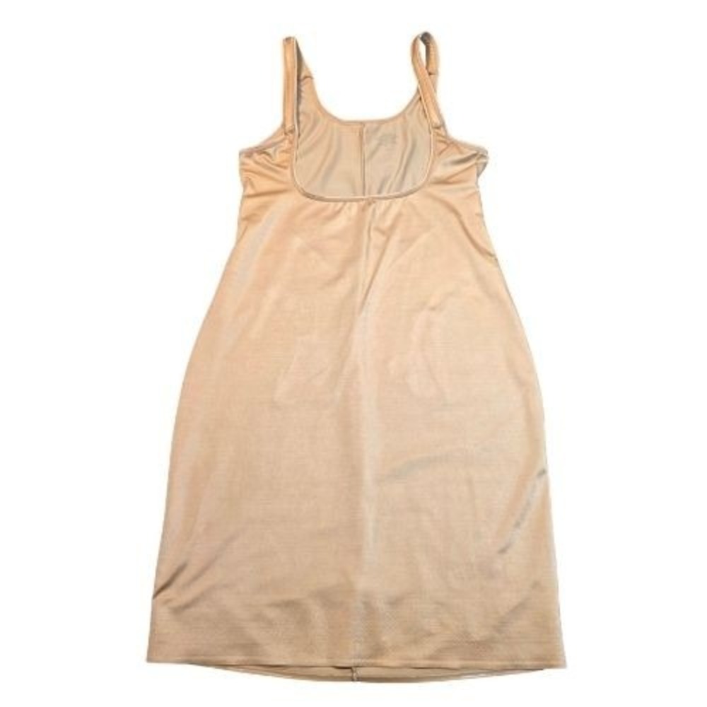 Soma Intimates Vanishing Edge Tan Tank Slip Shapewear Size Large Slimming Smooth